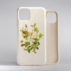 iPhone Bio Cover Hvid – Hyldeblomst