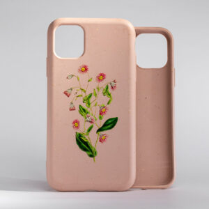 iPhone Bio Cover Lyserød – Kornblomster