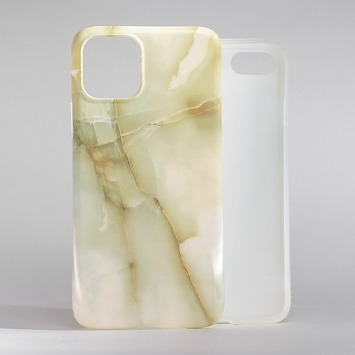 iPhone Marmor Cover – Elegant Beige Marble