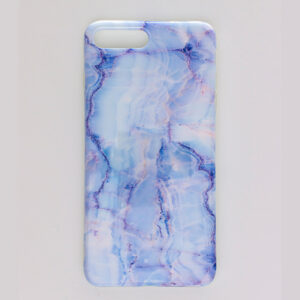 iPhone Marmor Cover – Elegant Blue Marble